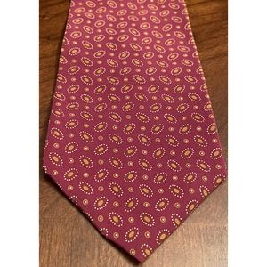 Metropolitan View, 100% Silk, Made In Italy, Men’s Neck Tie